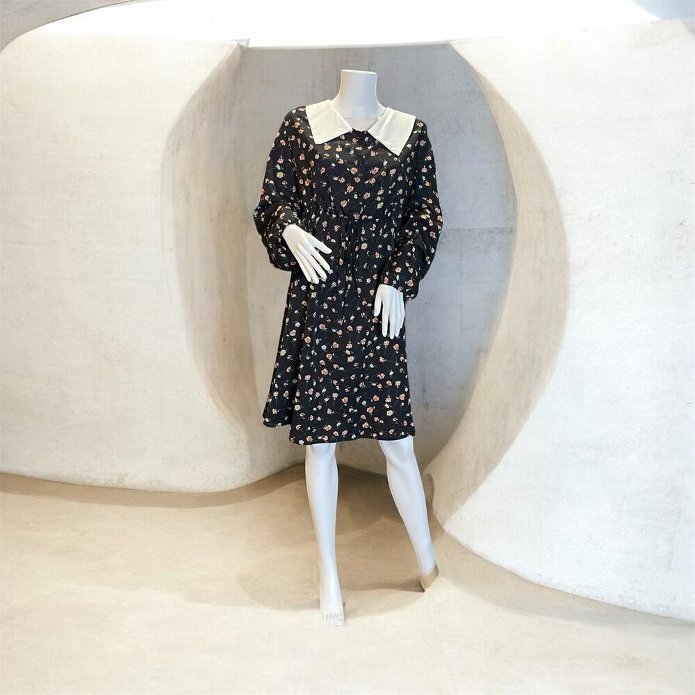 Shein Curve Black Long Dress Plus 2XL